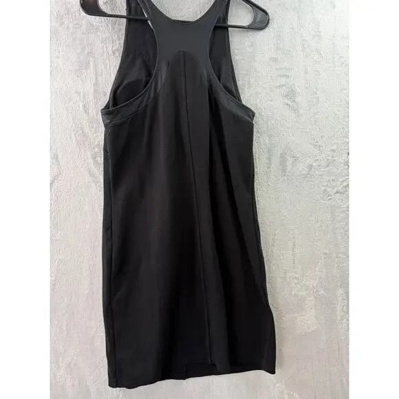 Athleta Whirlwind Tank Dress – Built-In Bra – Black – Size M - Picture 2 of 6